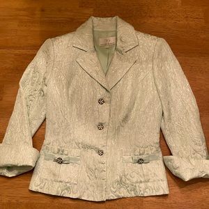 Sandra Darren Soft Seafoam Sparkling Suit